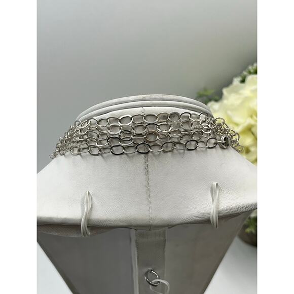 Providence Chain Company PC Sterling Silver Long Oval Link Chain Necklace 100” - Picture 5 of 15